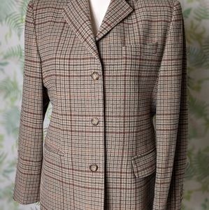 LL Bean Wool Cashmere Blazer